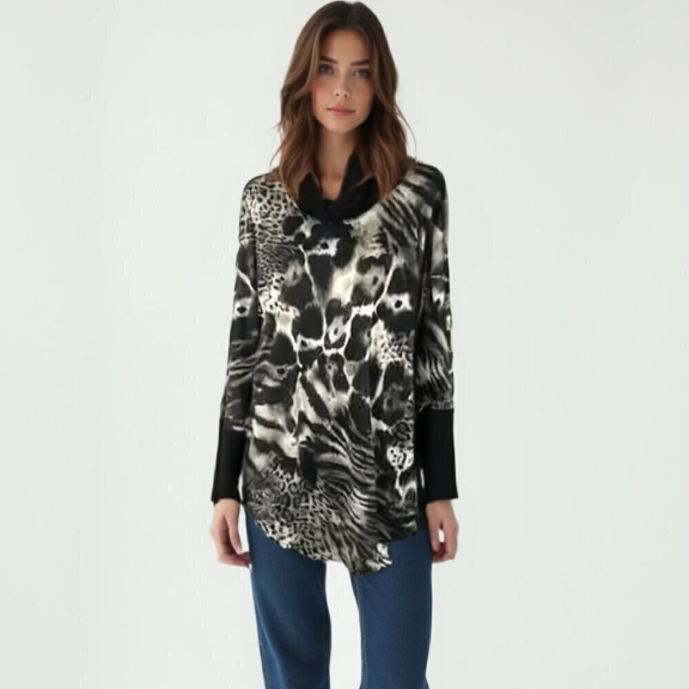 🌟Compli K top  jersey tunic M